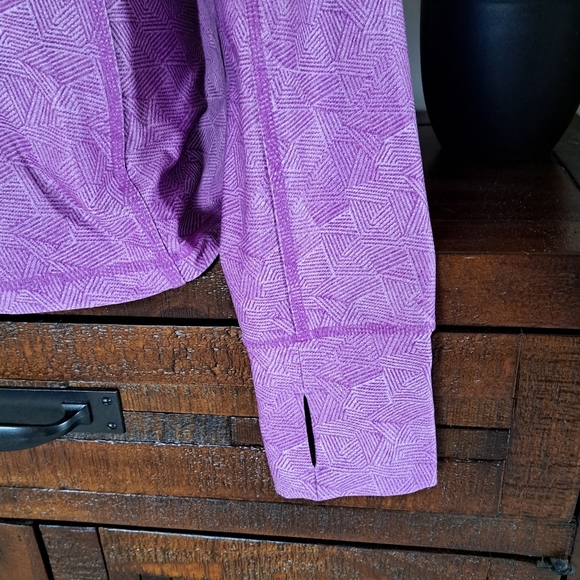 Mondetta Active Jacket Full Zip Stretch Performance Top Large Pink Print - Picture 7 of 14